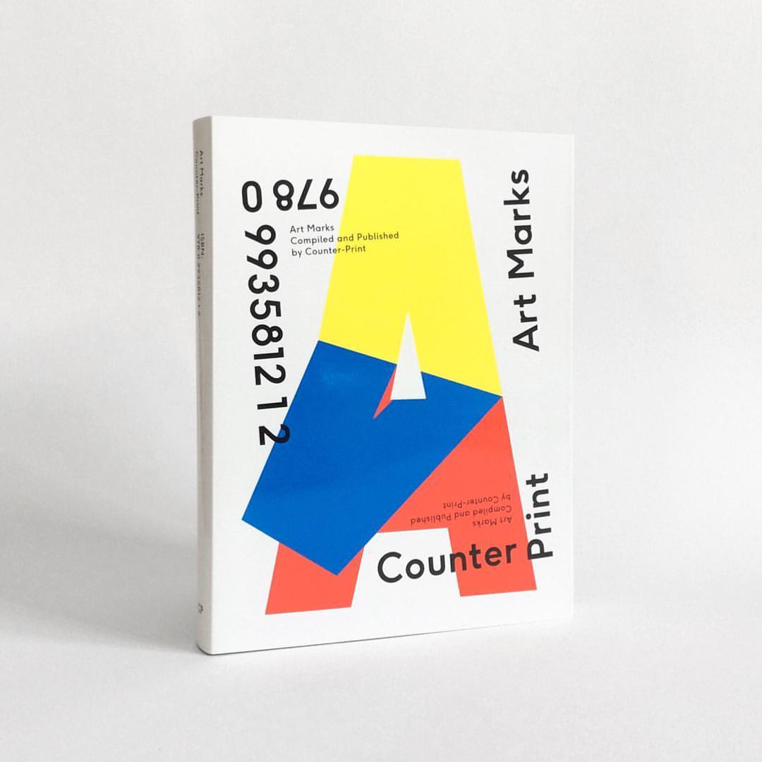 Our logotypes for <a href="/KiwiandPom/">Kiwi & Pom</a> <a href="/WestArchitect/">West Architecture</a> and <a href="/lynatelier/">LYN Atelier</a> feature in Counter-Print’s latest publication Art Marks. Photo: <a href="/Counterprint/">Counter-Print</a>