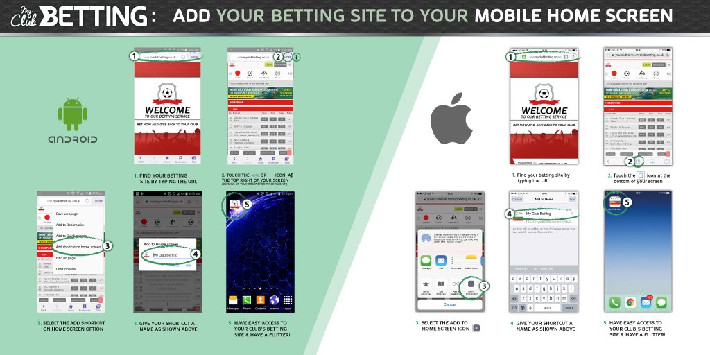 You can still support <a href="/Cougarmania/">Keighley Cougars</a> when you are away from your PC by adding their MyClubBetting site to your mobile home screen today!