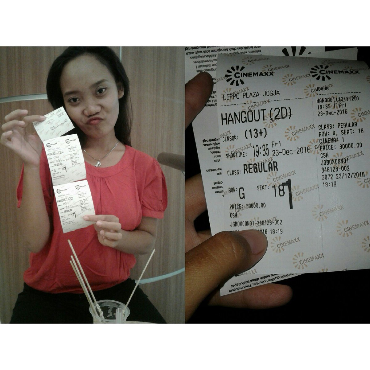 Hangout!!! Bang <a href="/radityadika/">raditya dika</a> film ini bener* bikin aku penasaran. Bikin aku nangis di dalem bioskop, bikin ketawa