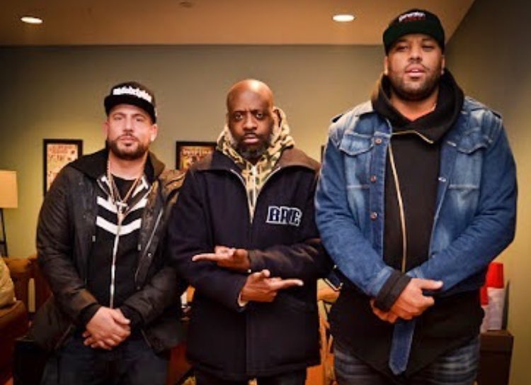 thecompound__'s tweet photo. Meeting of the minds 🤝 DJ Drama, Set Free, Don Cannon wit the plan! #StayTuned #thecmpd https://t.co/CRlh33c0ab