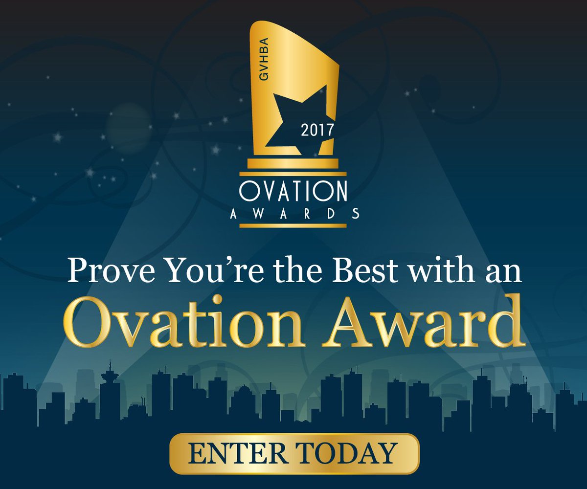 It's a competitive industry. Be distinguished amongst your peers in Metro Van with an Ovation Award bit.ly/2hV4Jl5 <a href="/victorericgroup/">VictorEric Design+Build</a>