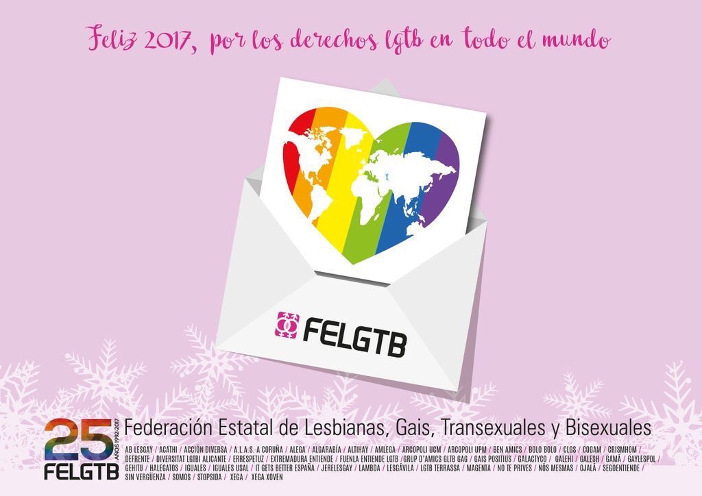 iniciativapvsur's tweet photo. Casi terminando #2016Bisexual sólo podemos decir:
"Hola 2017👋 por los derechos LGTBI 🏳️🌈 en todo el mundo 🌎 #25añosFELGTB " https://t.co/RCxfBVRJ5P