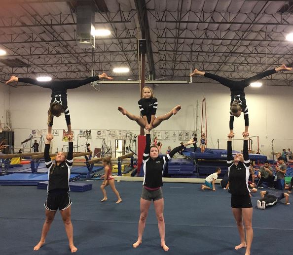 ChampionTeams's tweet photo. WOW! Check out these acro gymnasts from the International Gymnastics Centre sporting their new Defender jackets! #TeamGTM #acro https://t.co/fOFYVjkZ66