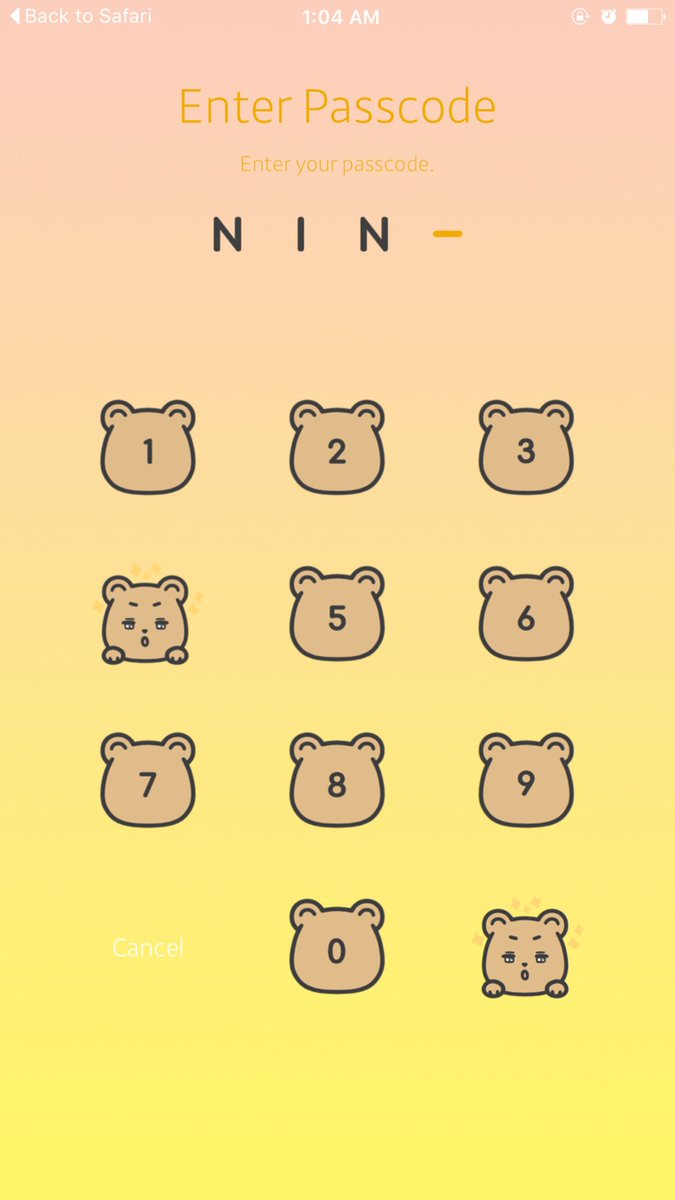 rony_0408's tweet photo. 카곰이 ios - 아이폰에만 적용됩니다! 링크를 사파리로 열어서 적용이 가능합니다🐻💕 https://t.co/HOVDhCu624 https://t.co/jjzhVoi0Qk