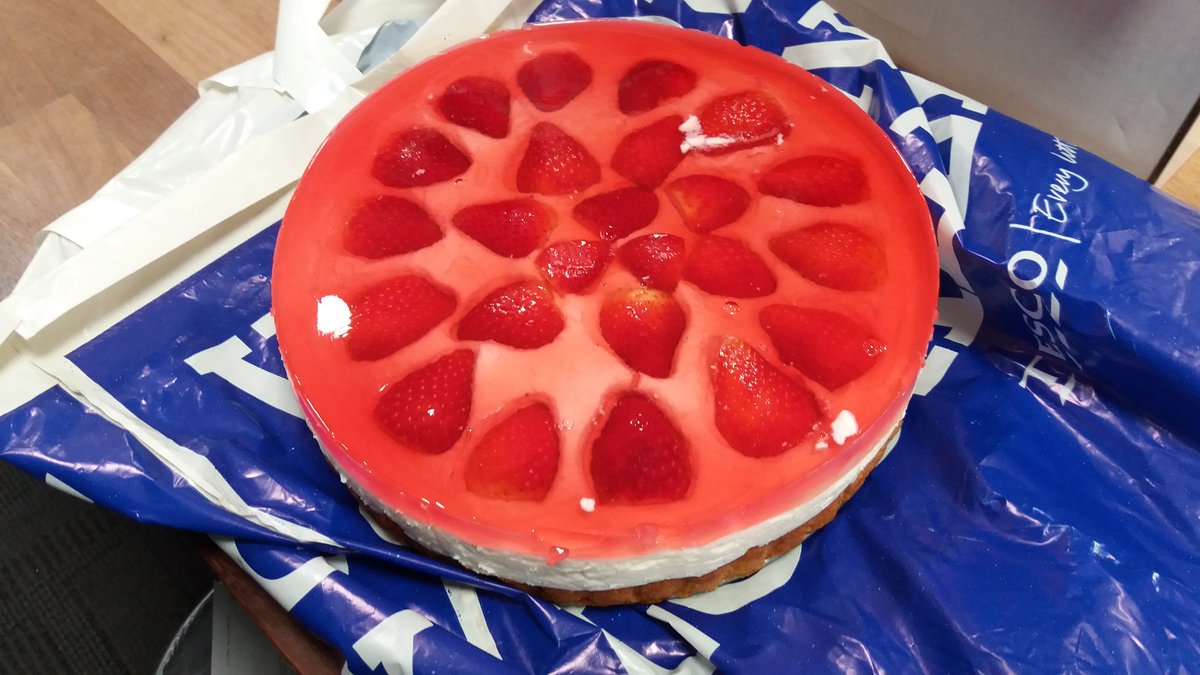 Our lovely cleaner Eva baked is a cake! @NHighlandEvents