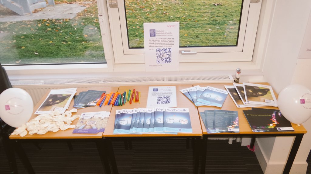 KevinDajee's tweet photo. #Psychology open day in Nov at a college in #Leicester. Thanks @BPSOfficial for providing me with materials to set up a stall. #success https://t.co/LEBjtqRUDY