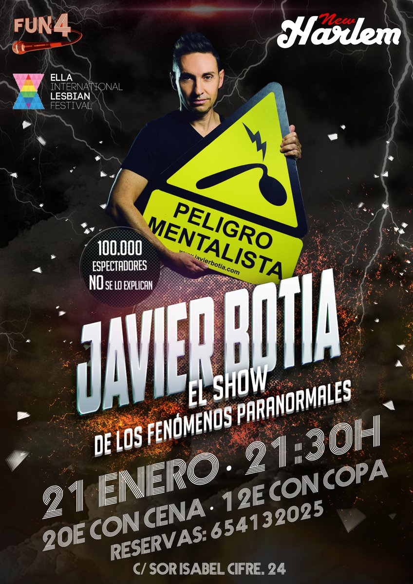 Fun4Valencia's tweet image. JAVIER BOTIA parará  en Mallorca en su gira por España con su nuevo espectáculo! @sala_newharlem @javierbotia1 @Youthing_es #mallorca