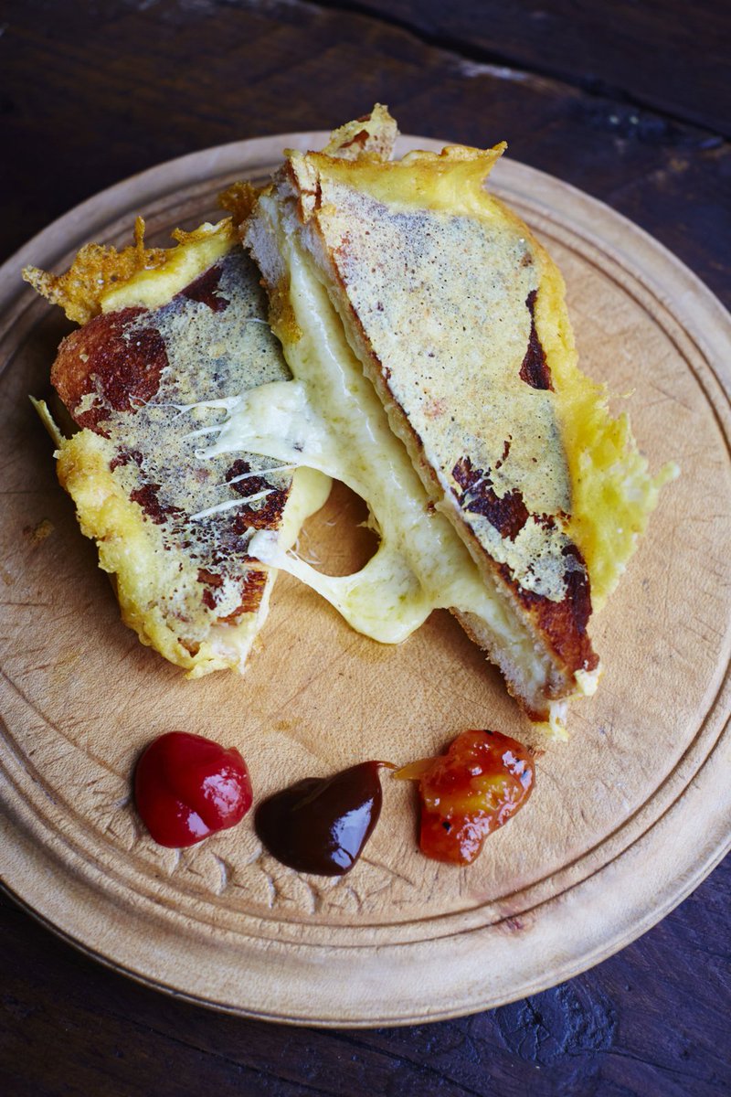 King of cheese #toasties!!! Crispy oozy deliciousness from my Comfort Food book. this treat will cure any sore heads jamieol.com/ToastieFT