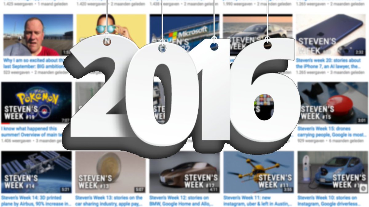 Check out the blog of my 2016 #tech and #customerexperience overview. Based on the best of my weekly's. Enjoy!
stevenvanbelleghem.com/blog/these-wer…