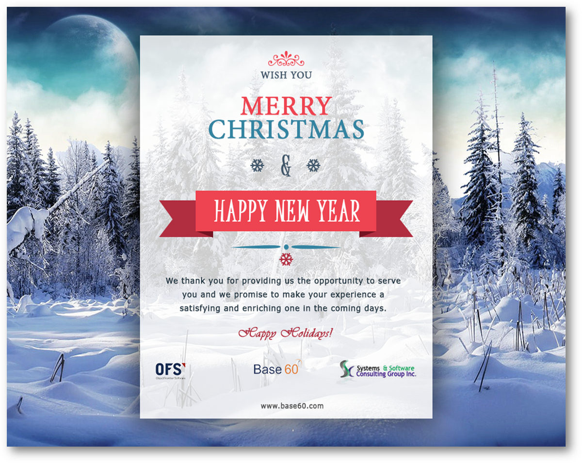 Base60AML's tweet photo. Wish You Merry Christmas &amp; Happy New Year ! https://t.co/svsWohNber