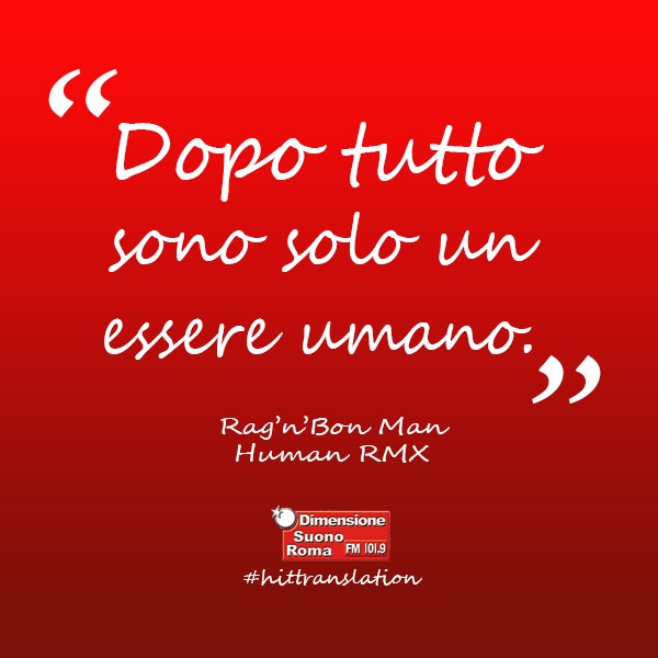 Tutti i giovedì alle 12.50 scopri con noi il significato delle #hit internazionali + ritmate del momento! #HitTranslation