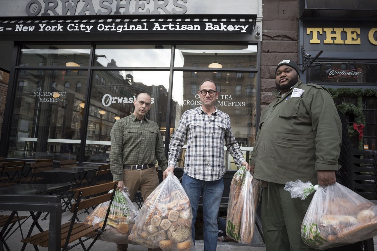 This year our friends at <a href="/Orwashers/">Orwashers</a> have donated nearly 50,000 pounds of their handmade baked goods to help #FeedOurPeople throughout NYC!
