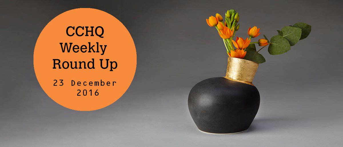 CraftsCouncilUK's tweet photo. A ceramic Andy Murray, grown chairs, tube diamonds and the magic of #makershands – the last CCHQ for the year! https://t.co/tkftqqe8U3 https://t.co/4myPVYd51B