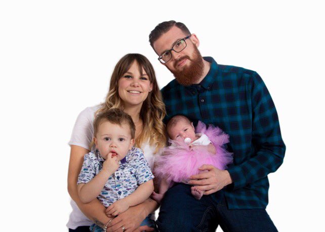 BenOstomy88's tweet photo. Surgery saved my life and let me build this family #MyIllnessIsNotYourInsult https://t.co/cT7DddoNjt