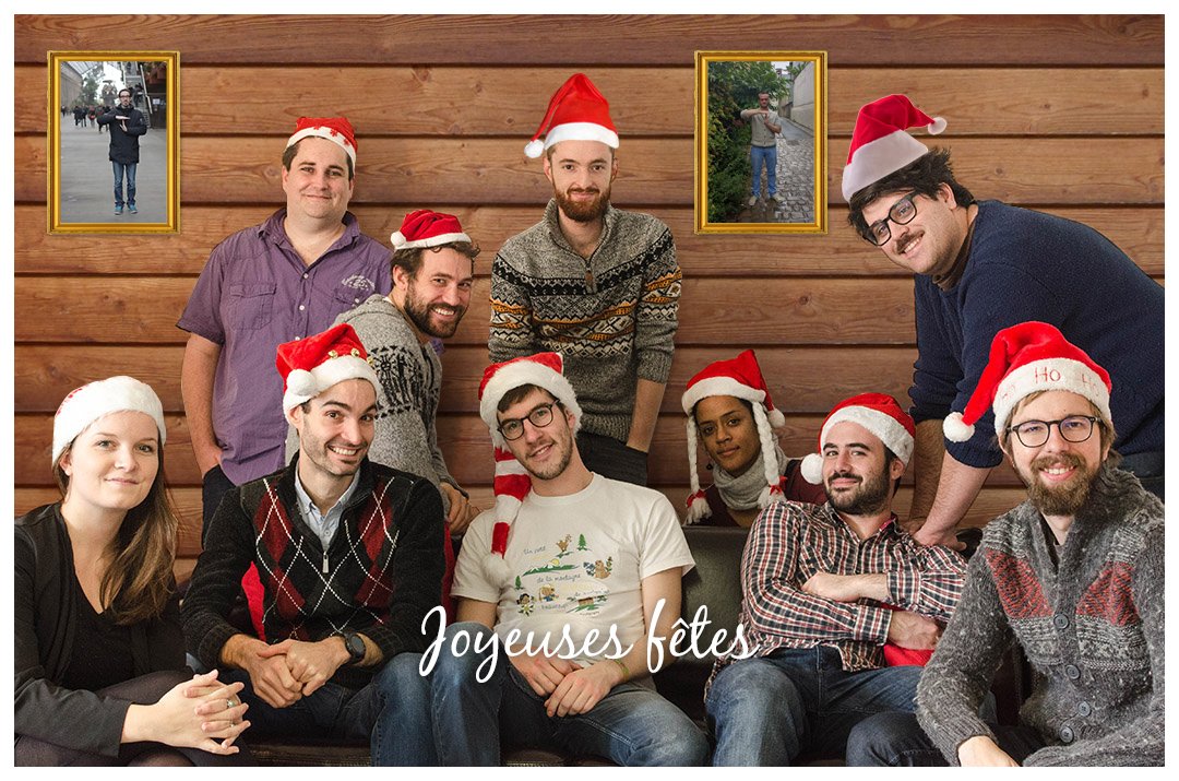 TroopersAgency's tweet photo. En cette fin d'année 2016, toute l'équipe Troopers se réunit pour vous souhaiter de Joyeuses Fêtes🌟 #JoyeusesFetes #Saufunefoisauchalet https://t.co/JaRRqDjjqy