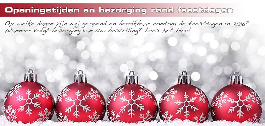 Wij wensen u fijne feestdagen en een gelukkig, gezond en succesvol 2017!

Let op onze gewijzigde openingstijden: klusspullen.nl/p/392/openings…