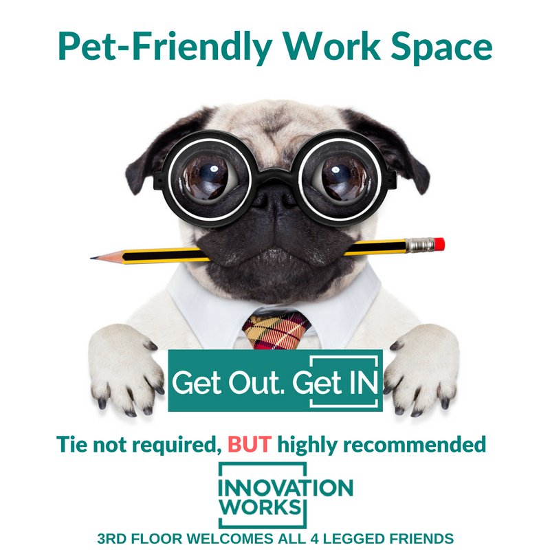 innoworksldn's tweet photo. Do you want to take control of your schedule? You'll love the flexibility of working at Innovation Works! #getoutgetin https://t.co/XZ1DpYe9Gn