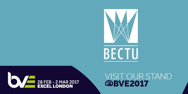 bectu's tweet photo. New features, New Content &amp; New Opportunities at #BVE17 - Register for FREE today: https://t.co/nB7WLldJOQ @BVExpo https://t.co/D0WlHwzsNk