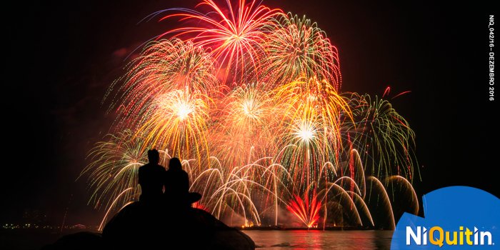 Que um cigarro apague a cada fogo de artifício que acenda. #Feliz2017