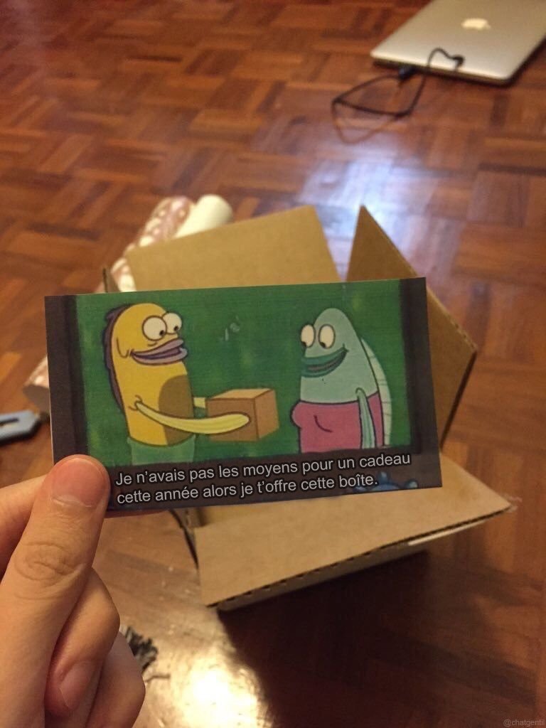 chatgentil's tweet image. Quand ta petite sœur est diabolique. 🎁