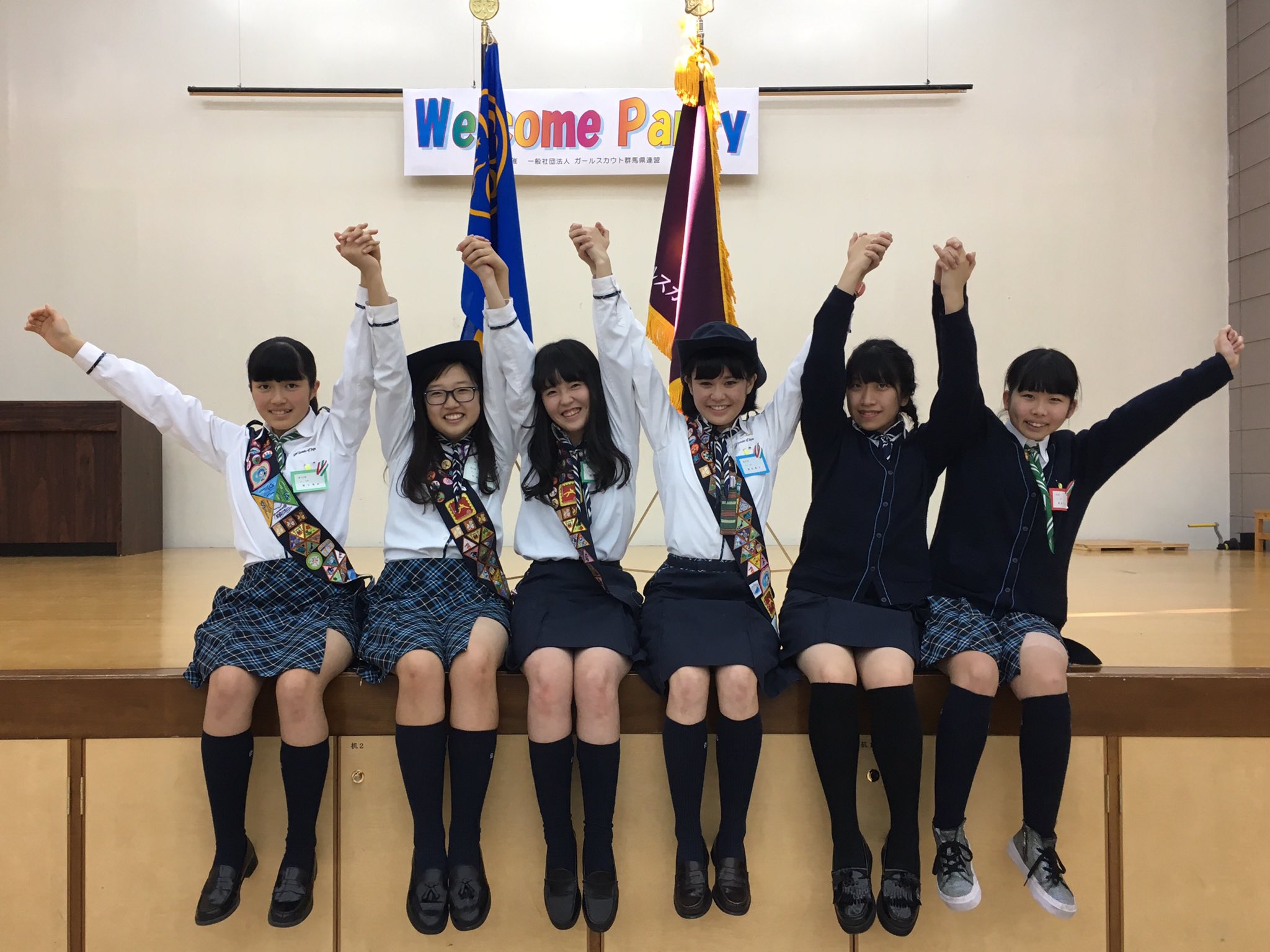 ガールスカウトパンチラ 【Welcome Party】  来春、中学・高校へとフライアップする少女を迎え入れるためのウェルカム事業。実行委員の少女たちの趣向をこらしたプログラムで楽しいひと時を過ごすことができました。  Facebookはコチラ↓ https://t.co/SSa3nB8JsK ...