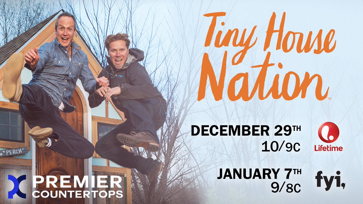 Premier Countertops is excited to be part of the the hit show “Tiny House Nation” on Lifetime &amp; FYI! Learn more at ow.ly/ibxR307pnkM