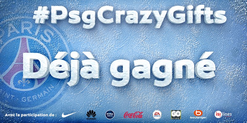 PSGCrazyGifts's tweet photo. @Turkotan, Désolé le cadeau a déjà été remporté #PSGCRAZYGIFTS https://t.co/muWpMFG9f4
