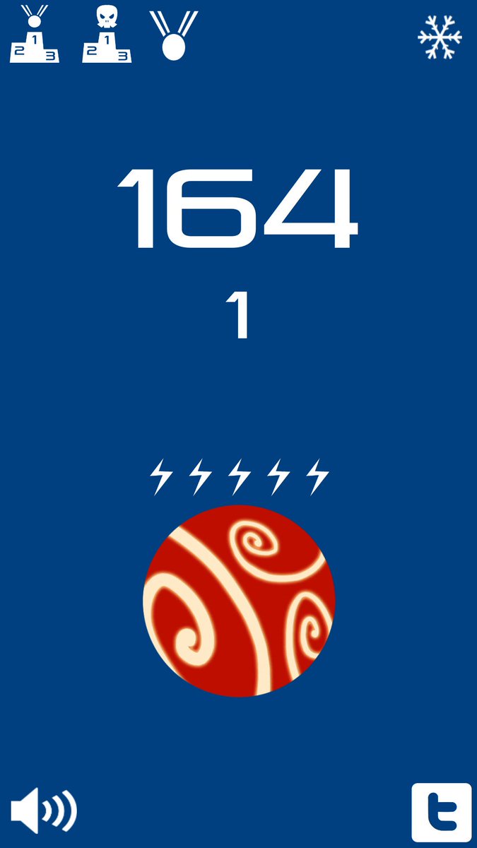 RigidBall's tweet photo. Try to beat my score on @RigidBall : 164! Anyone?
#gamedev #madewithunity #appstore #GooglePlay https://t.co/FyyFnT04Tf
