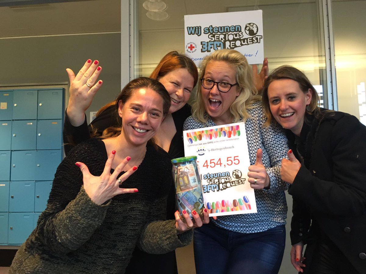 cosc_colinda's tweet image. Voor @SeriousRequest en Tijn,  thanks collega's @shertogenbosch🤗eindstand een bedrag van €454,55 opgehaald binnen 24 uur. Super..