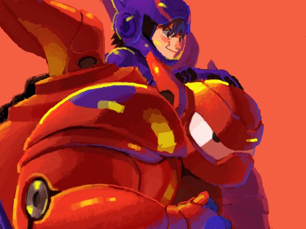 ベイマックス当時描いたの ゴーゴーちゃんすごく途中で面目ない むた Mutaのイラスト