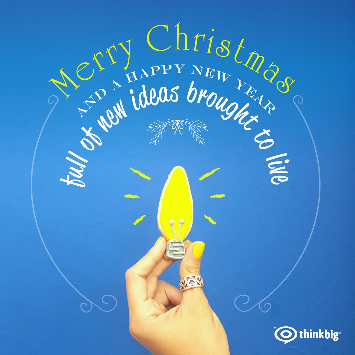 thinkbigdr's tweet photo. These few days left of 2016 are giving way to a new year full of opportunities and challenges. Time to bring new ideas to life! 🎄⭐️💡 https://t.co/pAnSIjomiY