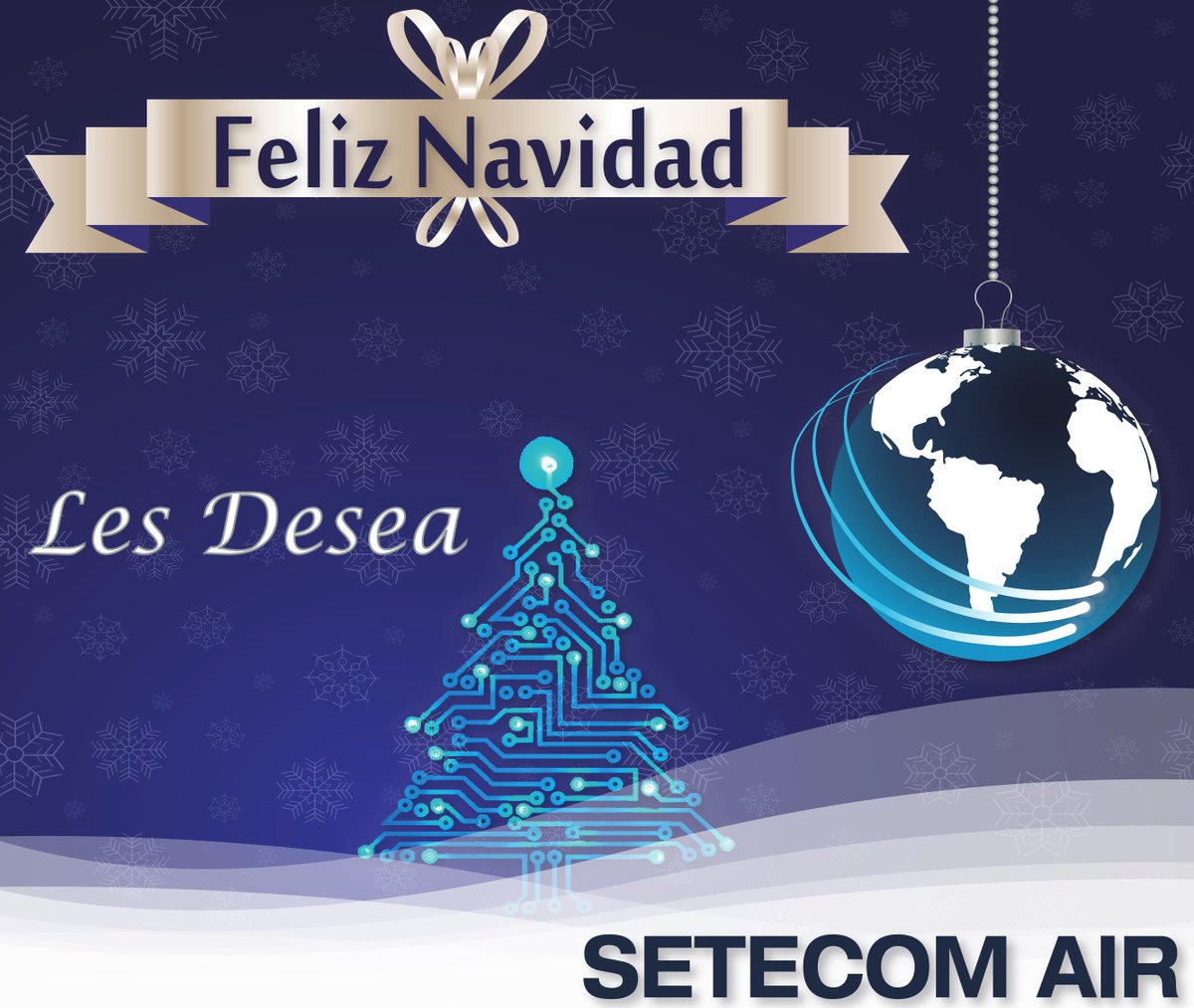 setecomairsa's tweet photo. ¡SETECOM AIR les desea una cálidad y próspera Navidad! https://t.co/TOkjDLLhCT