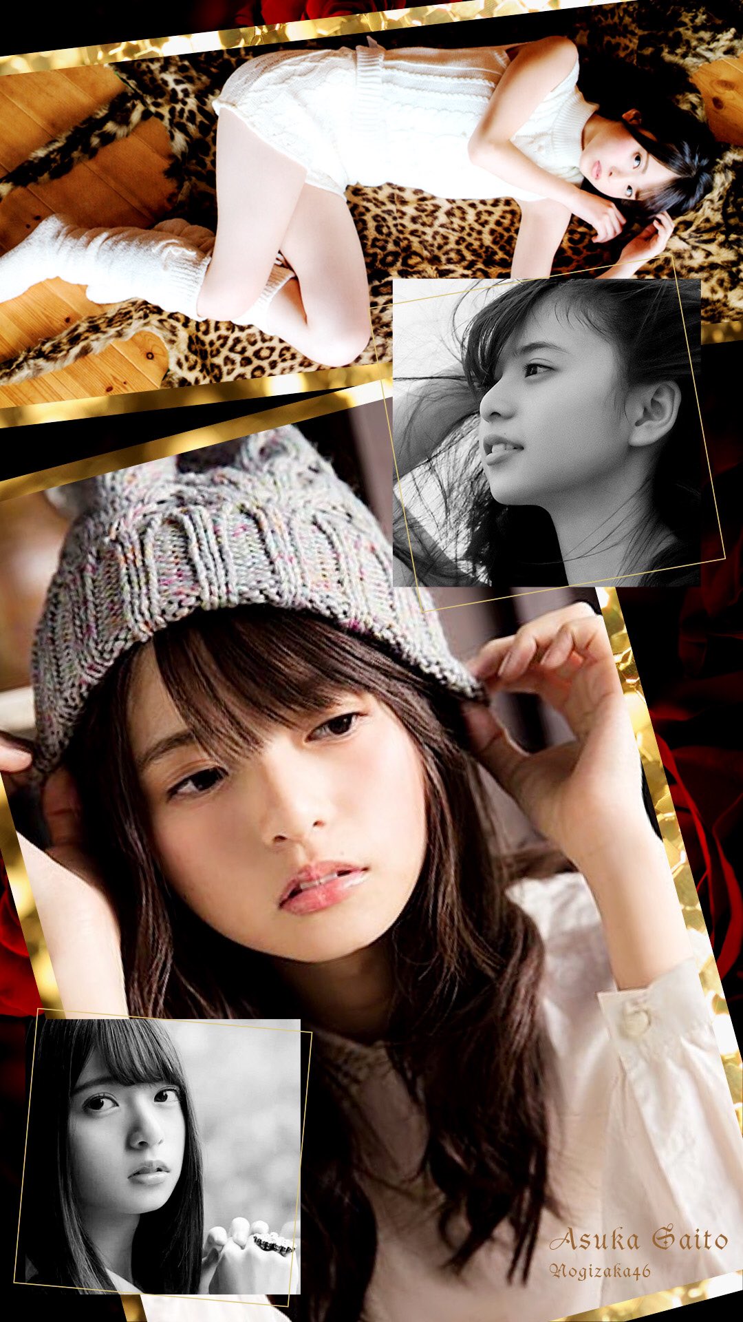 Tam 乃木坂の壁紙ver です あしゅ新作です もし保存される方がいらっしゃれば 保存はご自由にどうぞ ただイイね Rt 返信いただけるとスゴく嬉しいです よろしくお願いします 乃木坂46 齋藤飛鳥 衛藤美彩 新内眞衣 ロック画面 Tam