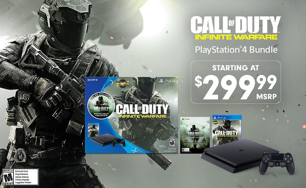 Newest PlayStation is a PS4 Modern Warfare 2 Bundle 