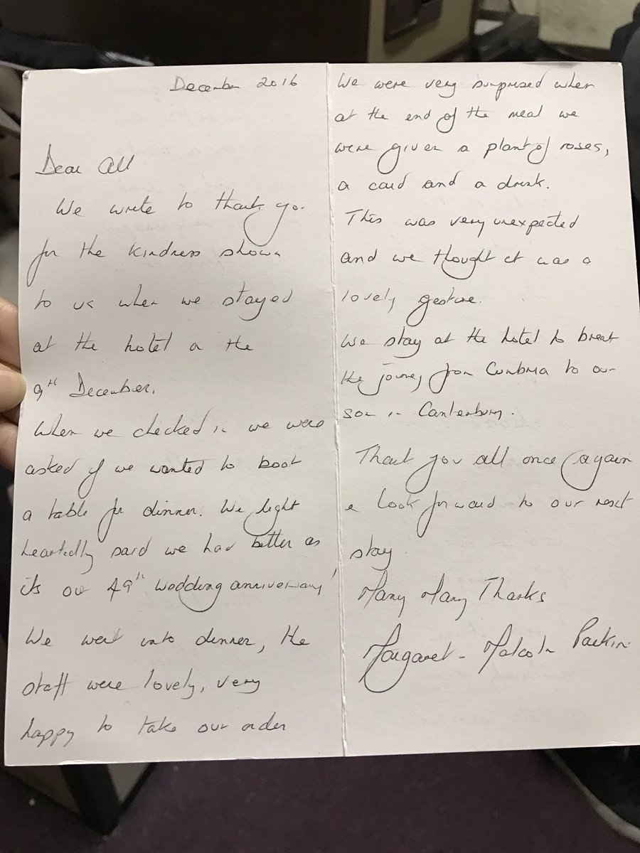 Lovely messages from our guests 🎄❄️