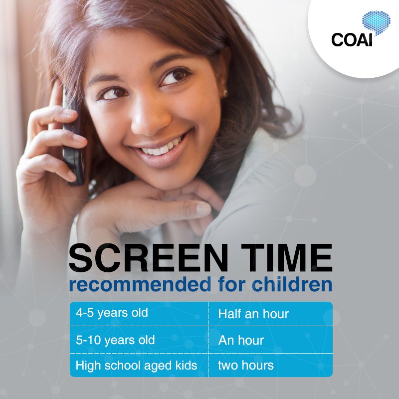 ConnectCOAI's tweet photo. #ParentingTip: Setting clear limits on your child’s #smartphone usage will help you keep screen time within reasonable limits #MobileTip https://t.co/yLYabMhF4n