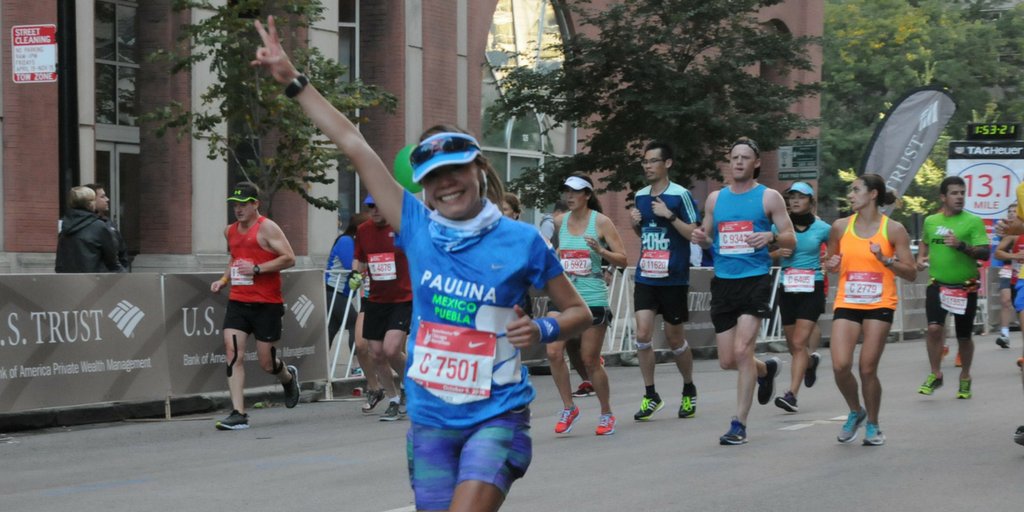 ChiMarathon's tweet photo. Throw your hands up if you're excited that it's Friday! #TGIF https://t.co/la2HLNwcrH