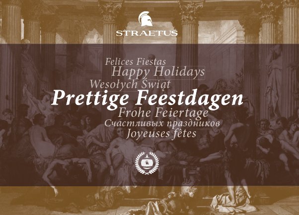 Fijne feestdagen!