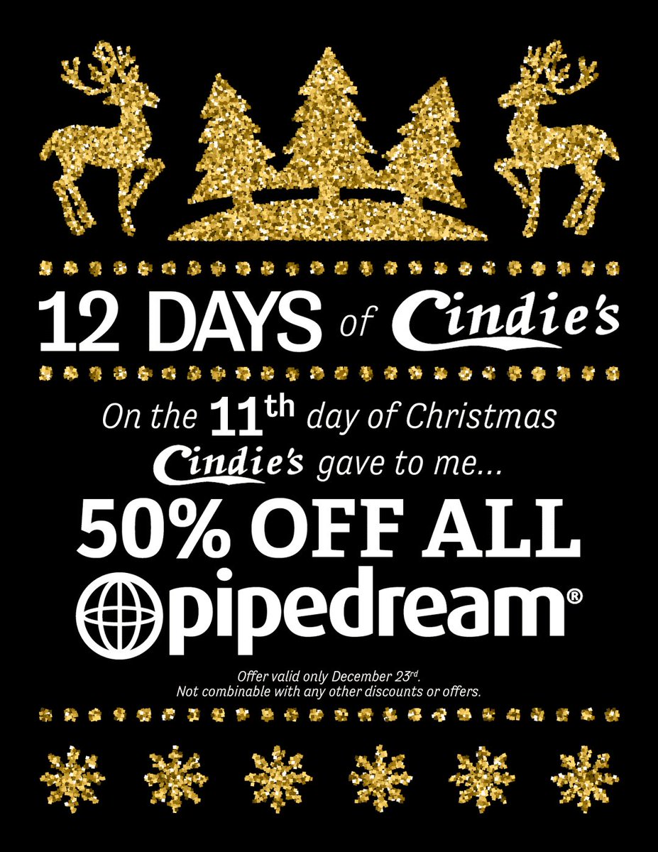 On the 11th day of Christmas... @pipedreamtoys
