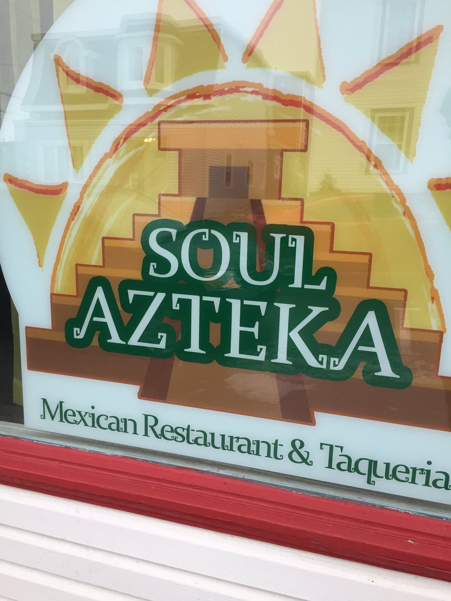 alanthomasdoyle's tweet photo. This place, Soul Azteca, is the real deal.  Awesome Authentic Mexican in St. John's. https://t.co/ec4avP4LUv