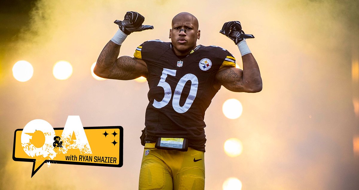 Have a question for @RyanShazier? Ask yours now using #Ask50 and he will answer them after practice.