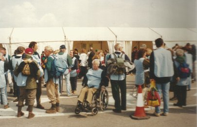 caringinbristol's tweet photo. Some incredible #volunteers taking part in a sponsored walk, to raise money for our new shelter. #CAC87 #FlashbackFriday https://t.co/eZHs0M23sC