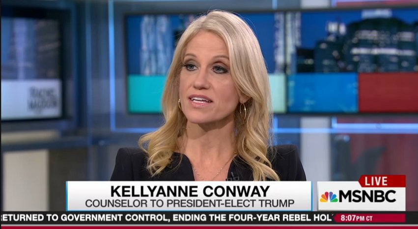 thehill's tweet image. Conway: Trump isn't trying to change nuclear policy through Twitter hill.cm/gK06qk3