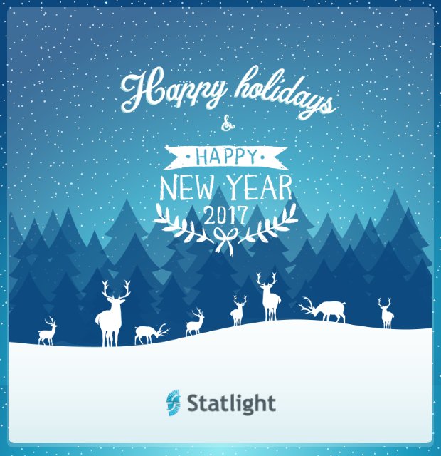 statlightglobal's tweet photo. Wishing you happiness and blessings this holiday season and a New Year filled with joy and new beginings https://t.co/q3ANMjCCRD