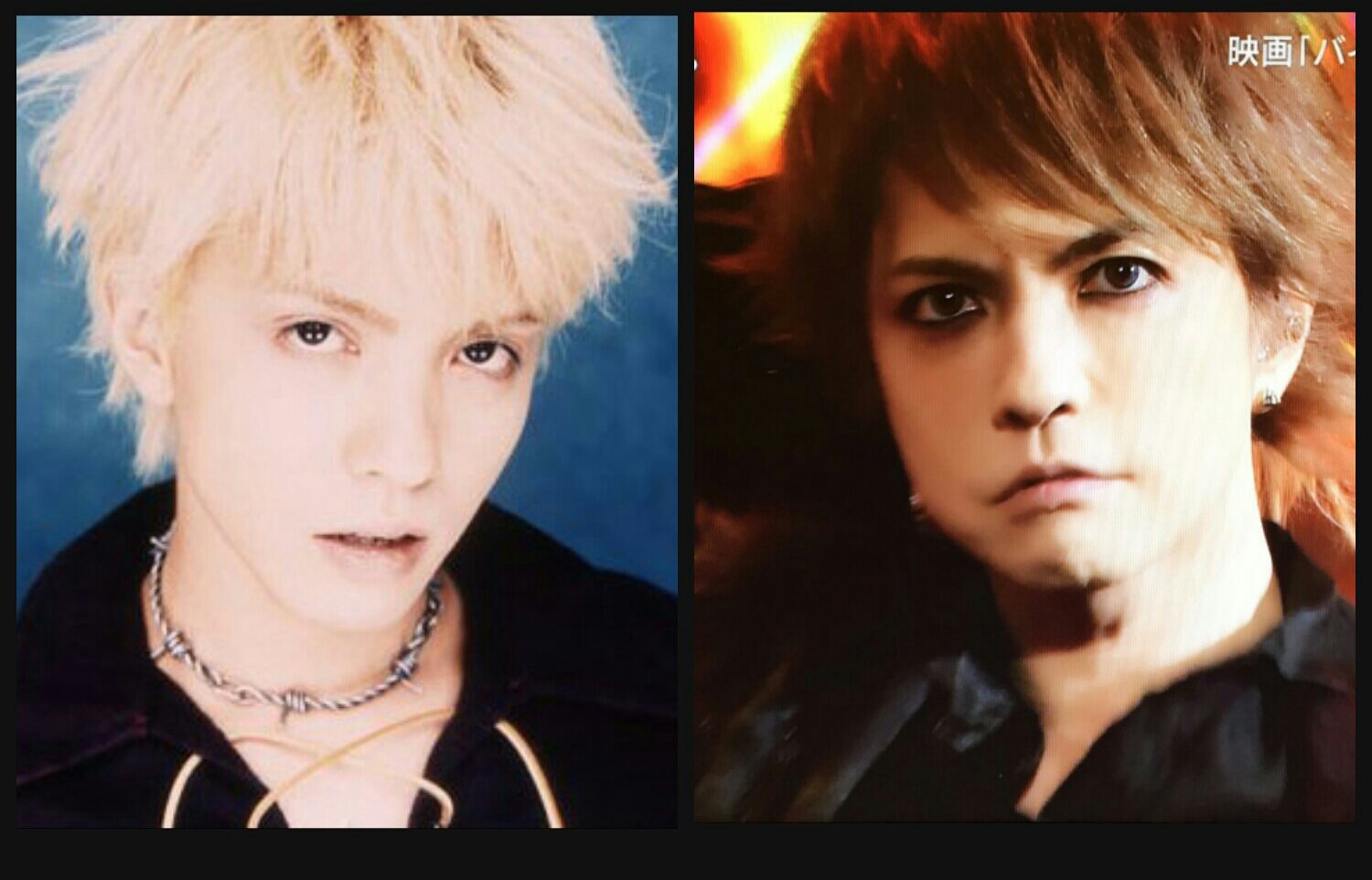 Elee L Arc En Ciel Forever 左 1998年の金髪hyde 右 16年の金髪hyde 時空超えすぎ 18年の時を経て違和感無いってやっぱり神様仏様hyde様だけの成せる業 同じ時代に生きれてホントに幸せ 4人の姿見れて幸せ ラルクのmステが最高の