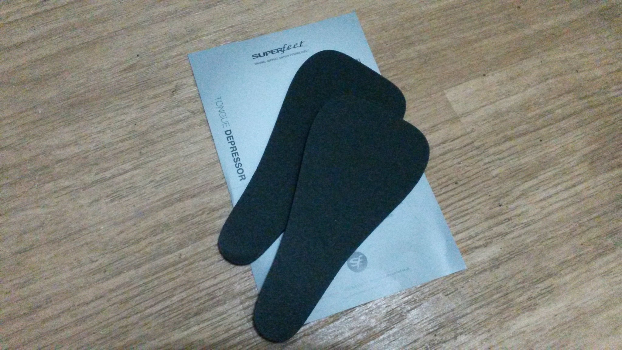 Superfeet tongue best sale depressor