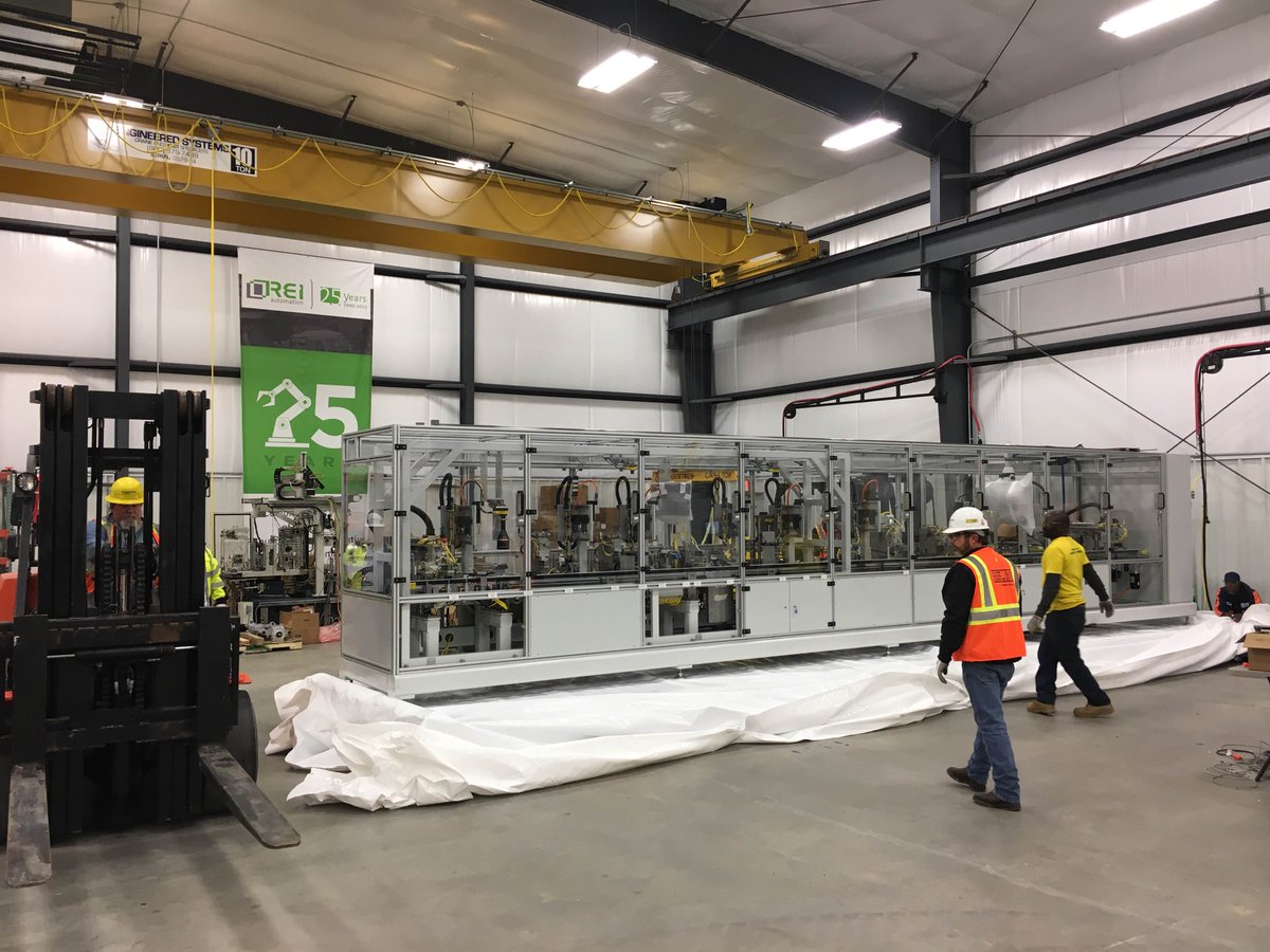 Merry Christmas from REI Automation! We are wrapping up a special gift for one of our valued customers.