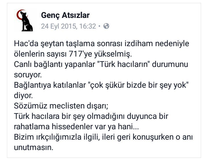 GencAtsizlar_'s tweet photo. Hatırlatma: Soyculuk - Irkçılık nedir? https://t.co/Cusq7PlIDI