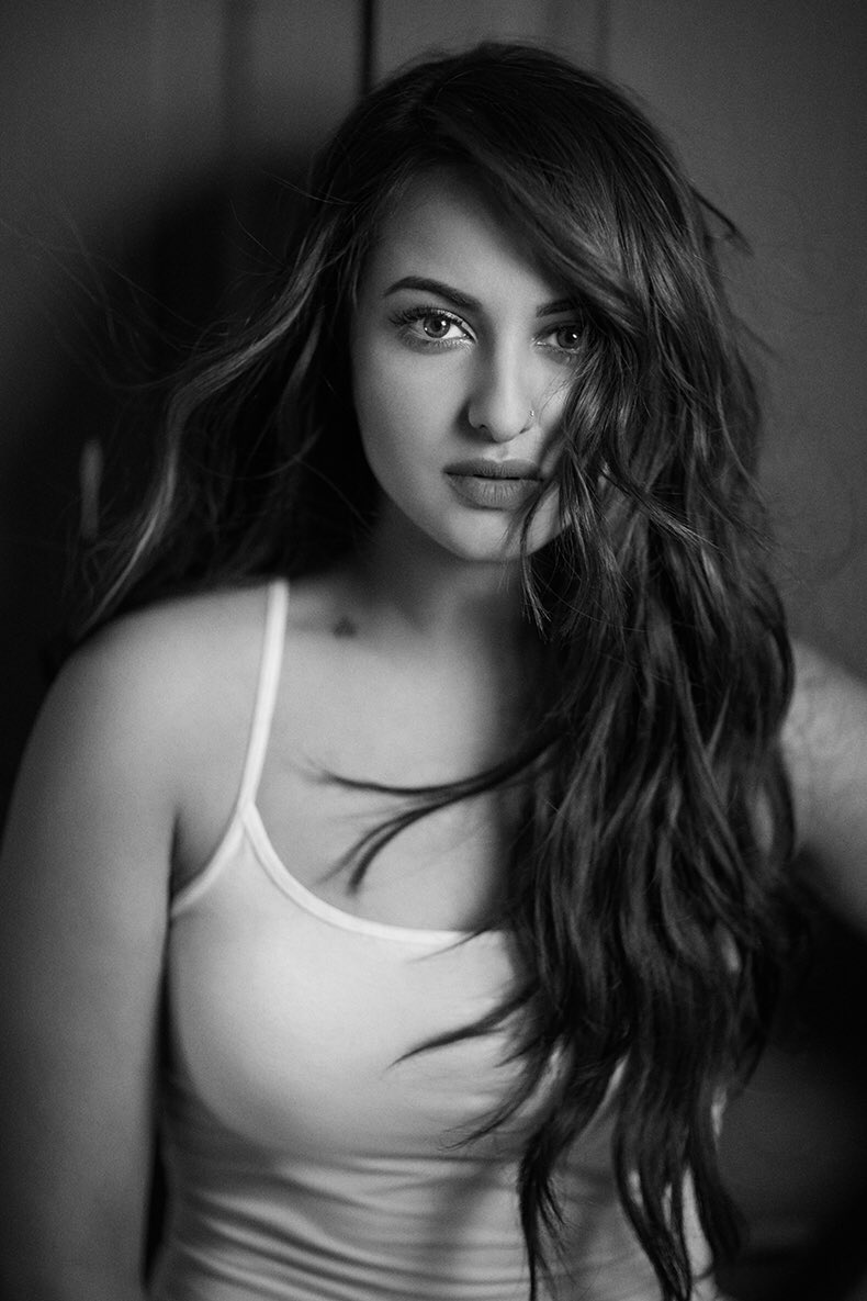 Glamours Photoshoots Sonakshi Sinha Poses For Rohan Shrestha Tshirt Series