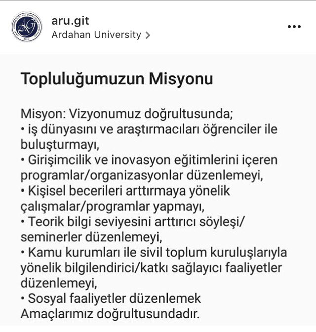 AruGit's tweet photo. #arü #arügit #ardahanüniversitesi https://t.co/BinH4I4PaH